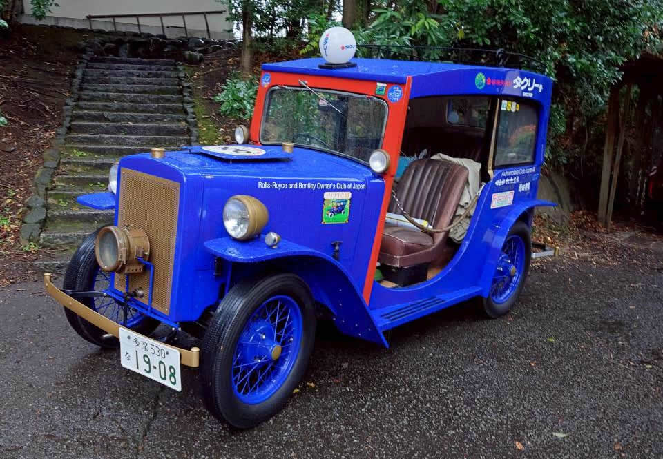 国産初のガソリン自動車タクリー号レプリカ